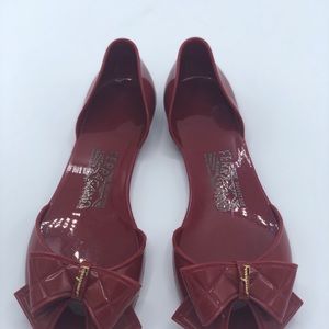 Salvatore Ferragamo jelly flats size 7